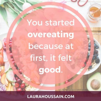The #1 Ǫvereating Cause Compulsive Eaters Ignore - You started overeating because at first, it felt good.