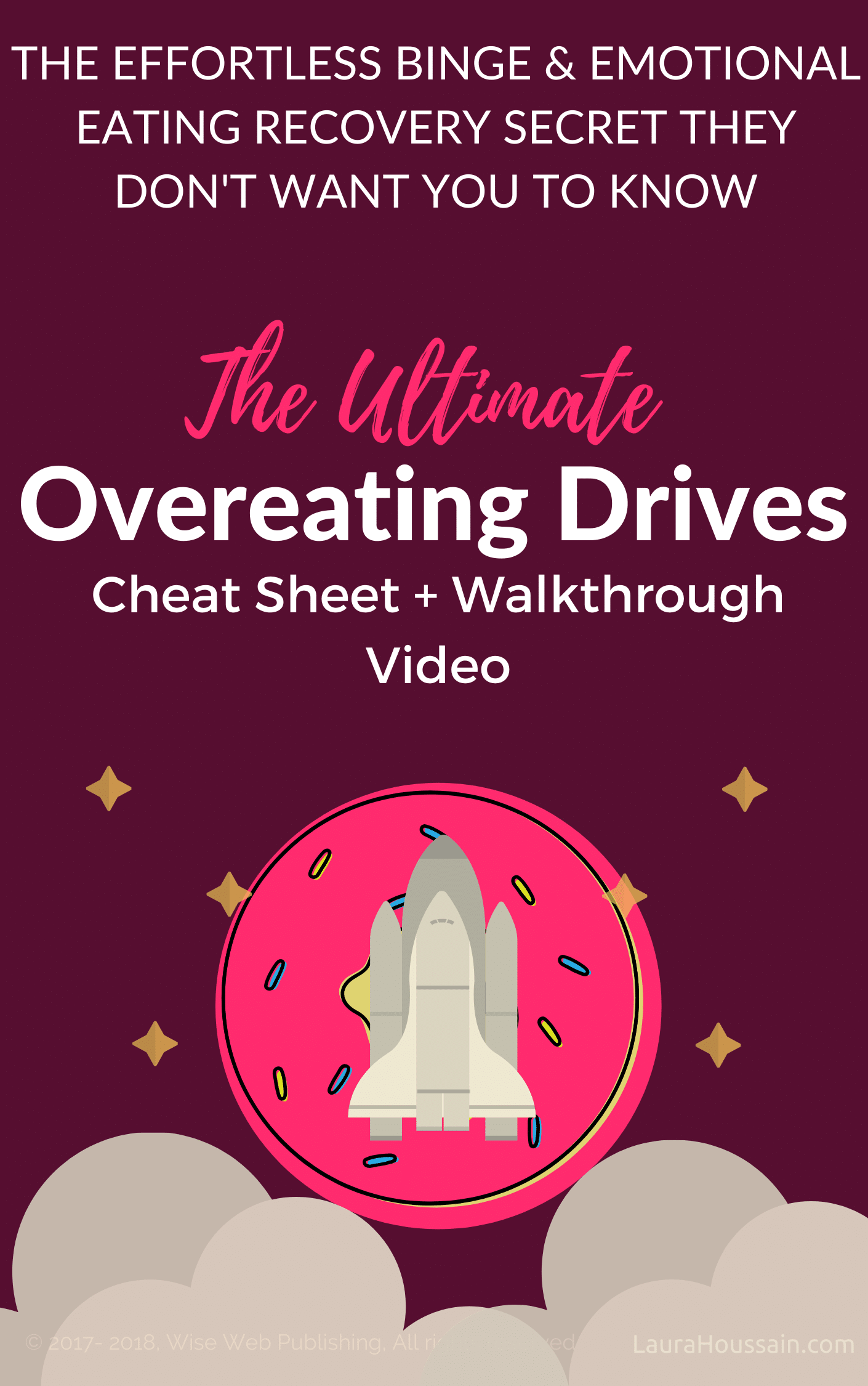 overeating drives cheat sheet cover